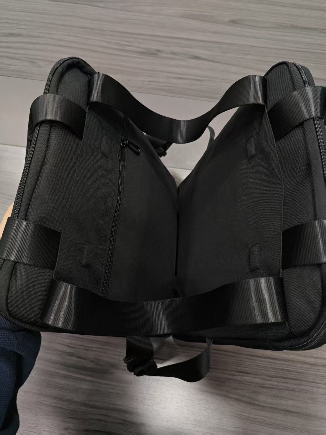 Outdoor portable luggage hanging bag storage bag, large capacity multifunctional storage bag, portable bag