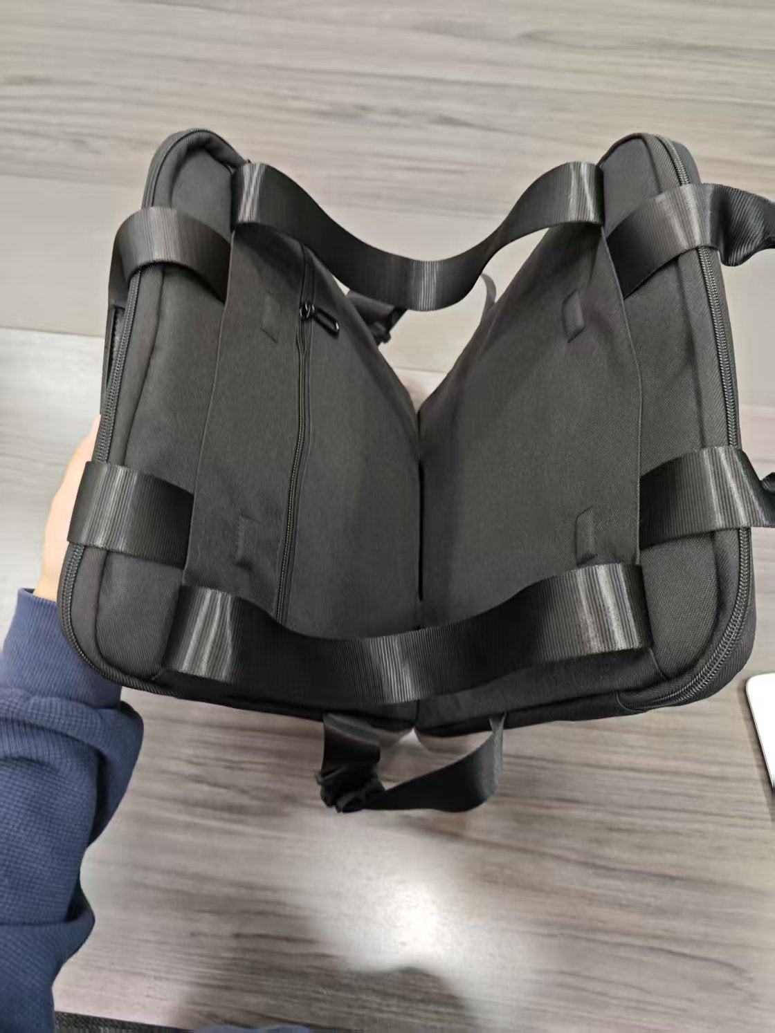 Outdoor portable luggage hanging bag storage bag, large capacity multifunctional storage bag, portable bag